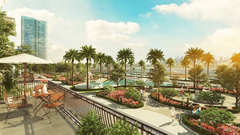 vuon-hoa-nhiet-doi-paradise-vinhomes-golden-river