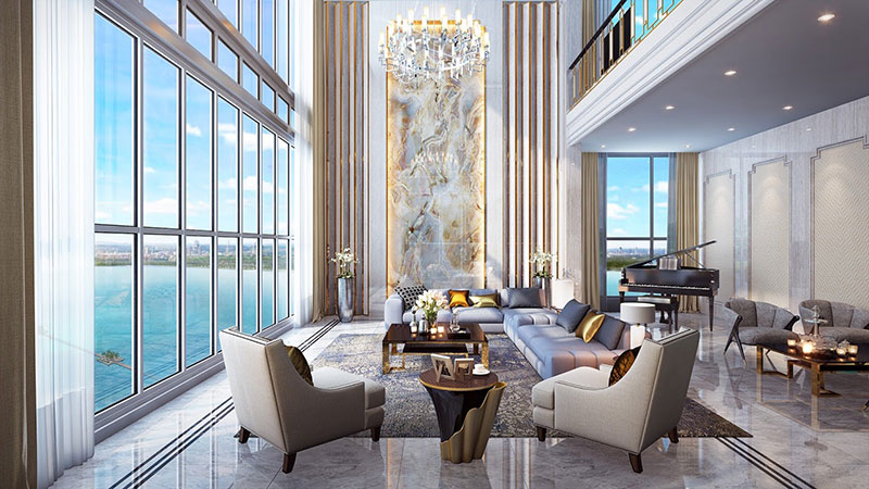 Penthouse & Sky villa Vinhomes Skylake