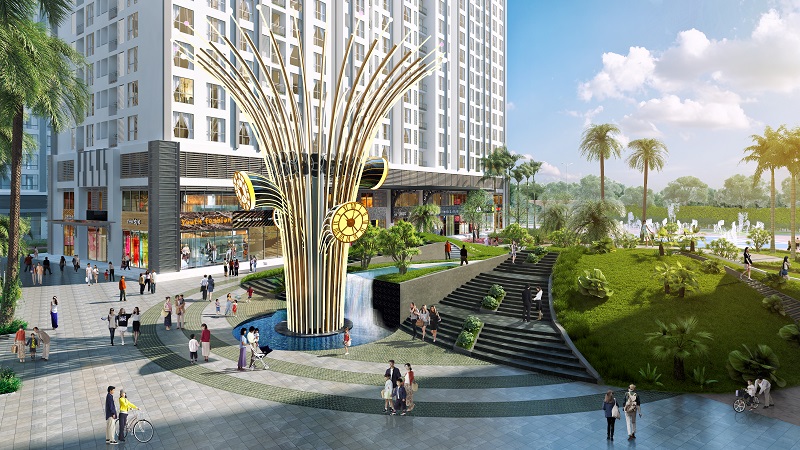 Tháp đồng hồ Vinhomes Times City Park Hill thap-dong-ho-vinhomes-times-city-park-hill