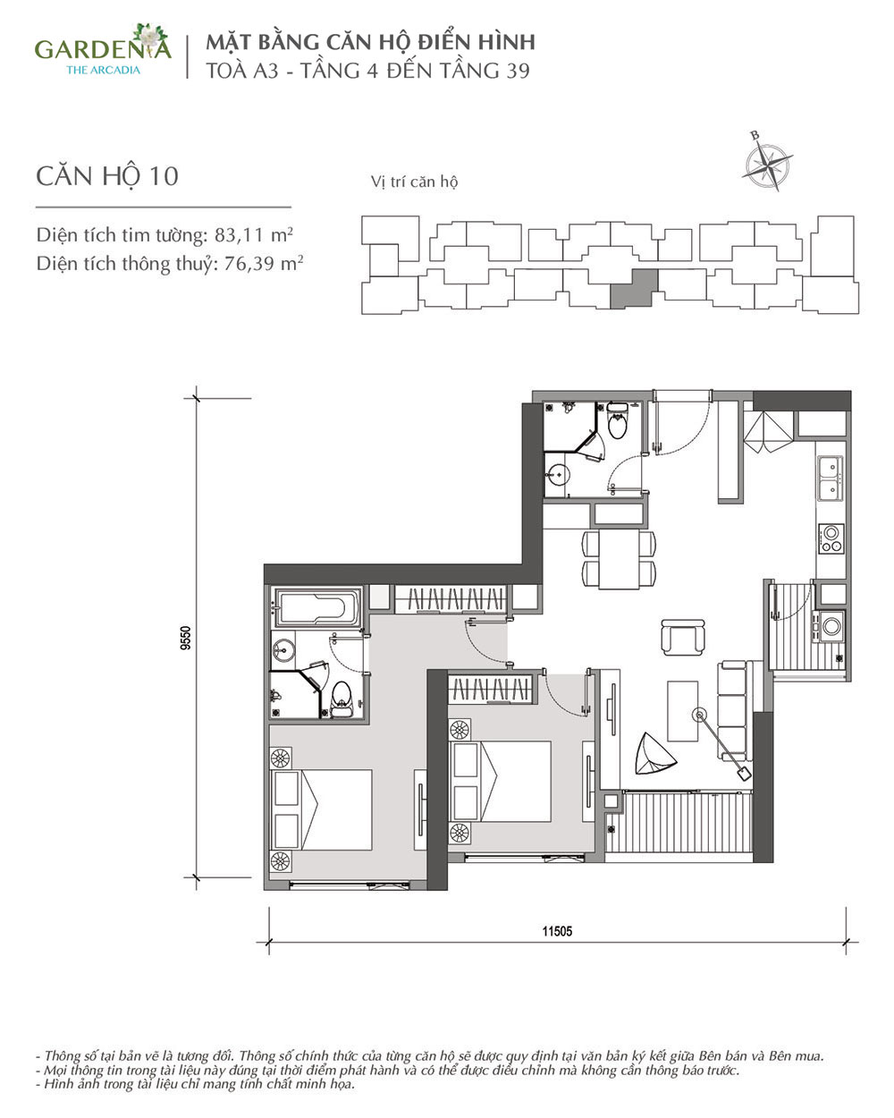 mat-bang-can-ho-10-toa-a3-vinhomes-gardenia