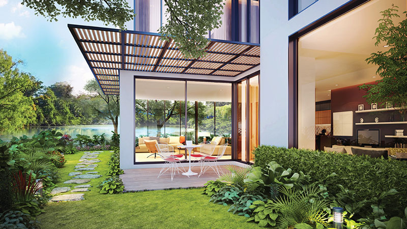 Sân vườn biệt thự Vinhomes Thăng Long san-vuon-biet-thu-vinhomes-thang-long