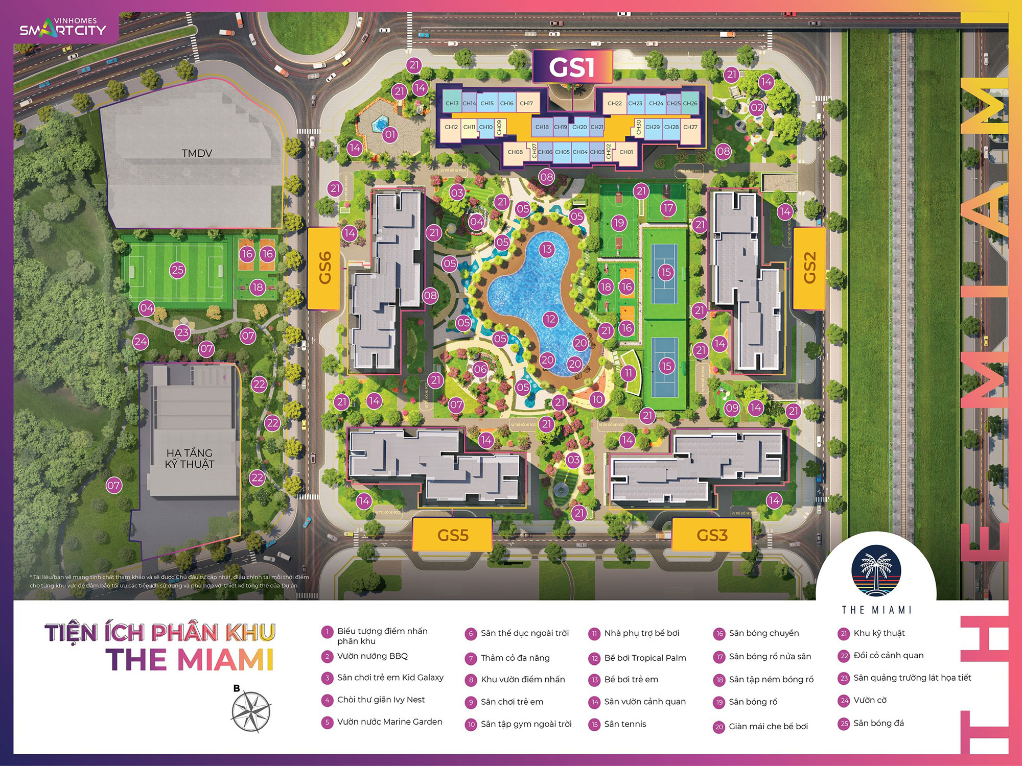 Mặt bằng phân khu The Miami Vinhomes Smart City mat-bang-phan-khu-the-miami-vinhomes-smart-city