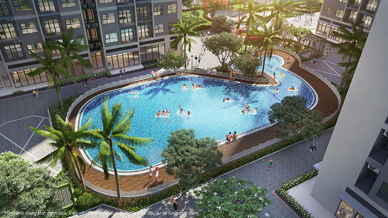 Bể bơi The Sapphire 1 Vinhomes Ocean Park be-boi-the-sapphire-1-vinhomes-ocean-park