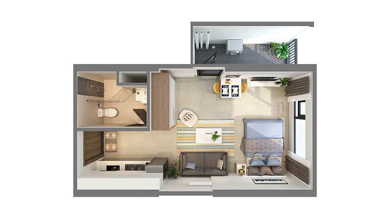 Mặt bằng căn hộ studio The Sapphire Vinhomes Ocean Park mat-bang-can-ho-studio-the-sapphire-vinhomes-ocean-park