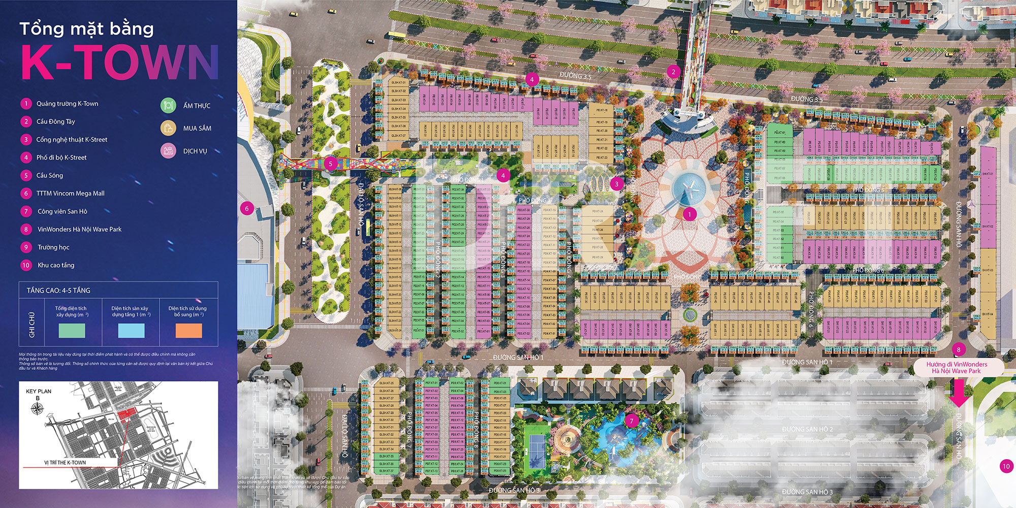 Mặt bằng phân khu K-Town Mega Grand World Hà Nội mat-bang-phan-khu-k-town-mega-grand-world-ha-noi