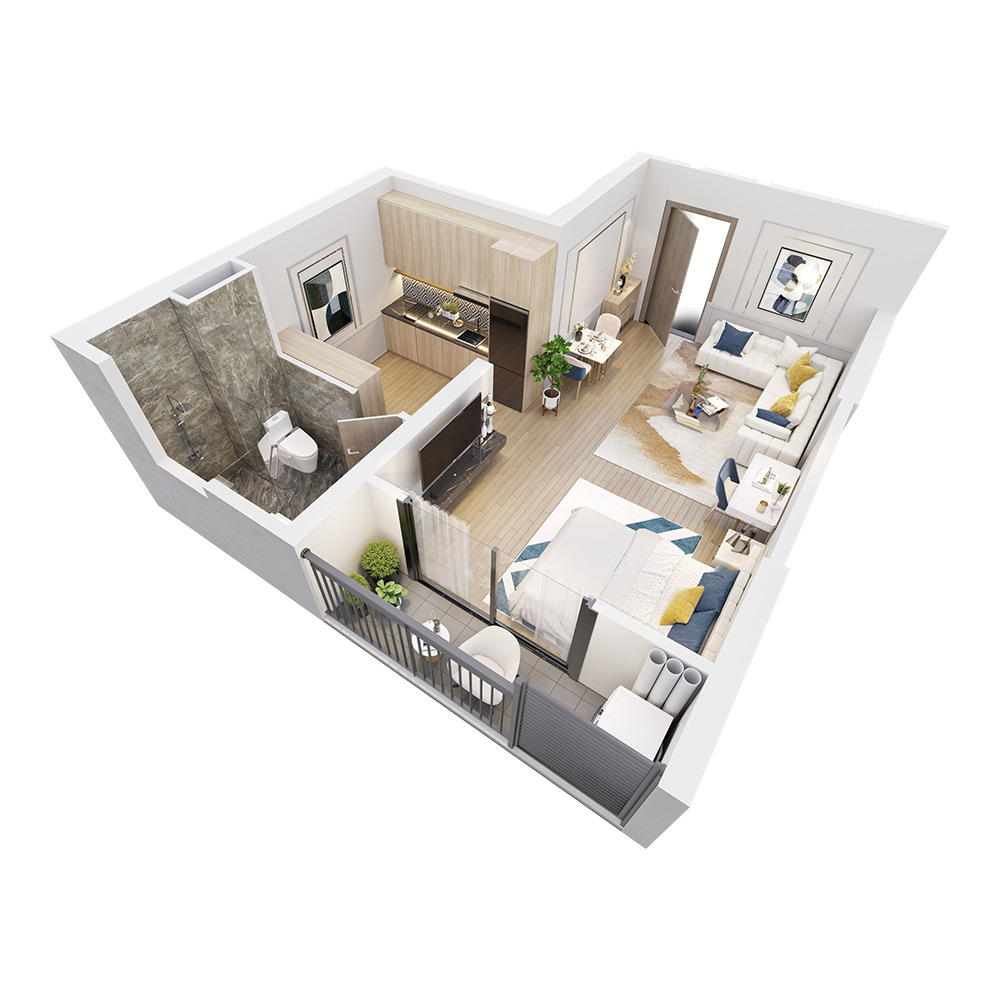Mặt bằng căn hộ studio ZR2 Vinhomes Ocean Park mat-bang-can-ho-studio-zr2-vinhomes-ocean-park