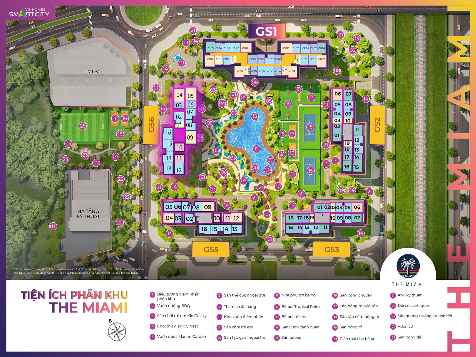 Mặt bằng phân khu The Miami Vinhomes Smart City mat-bang-phan-khu-the-miami-vinhomes-smart-city