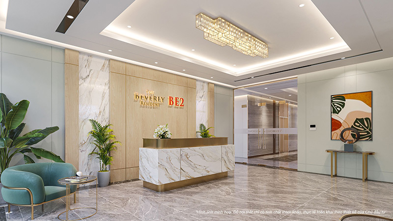 Sảnh lễ tân BE2 Vinhomes Ocean Park sanh-le-tan-be2-vinhomes-ocean-park