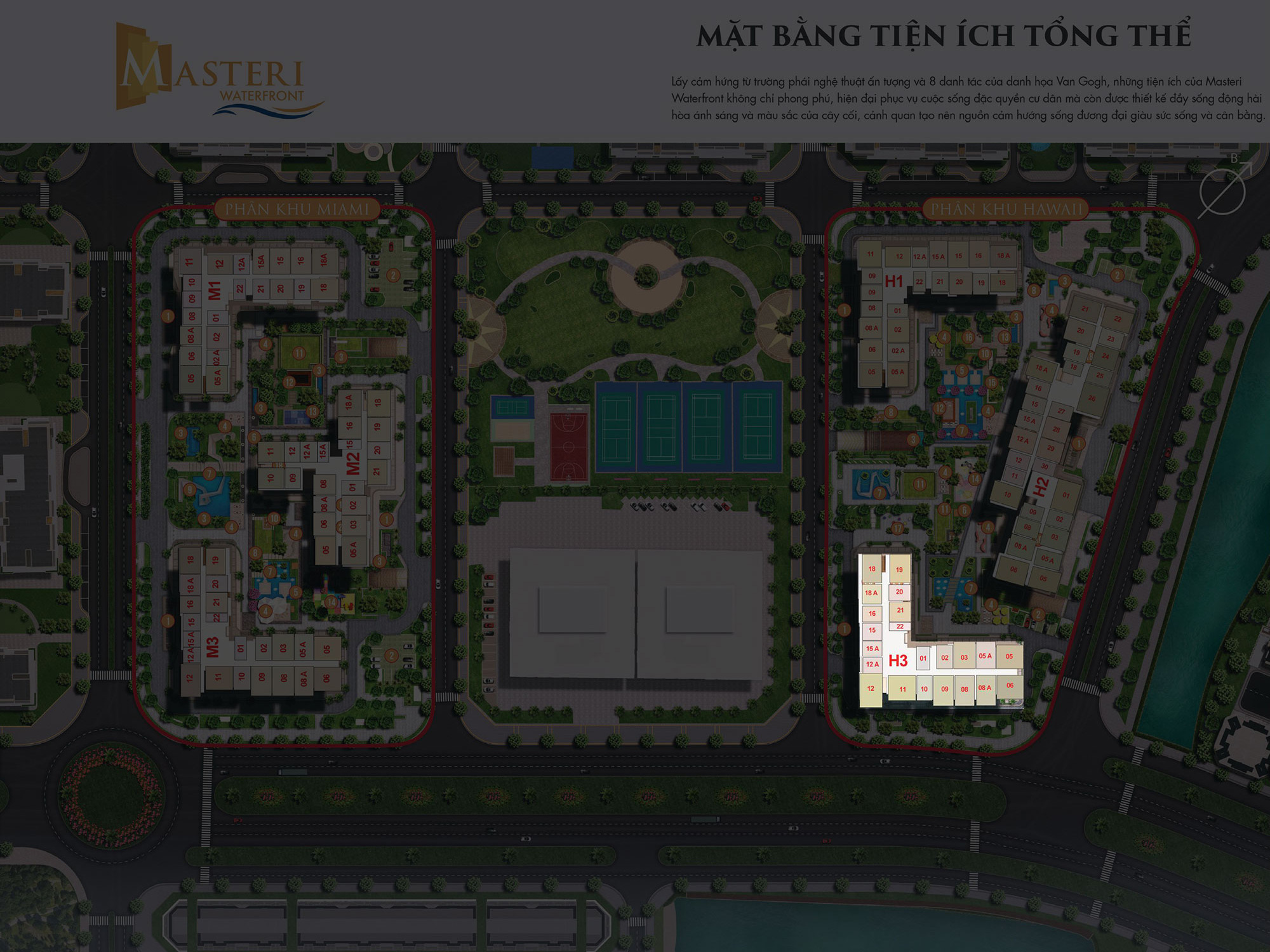 Vị trí tòa H3 Masteri Waterfront vi-tri-toa-h3-masteri-waterfront