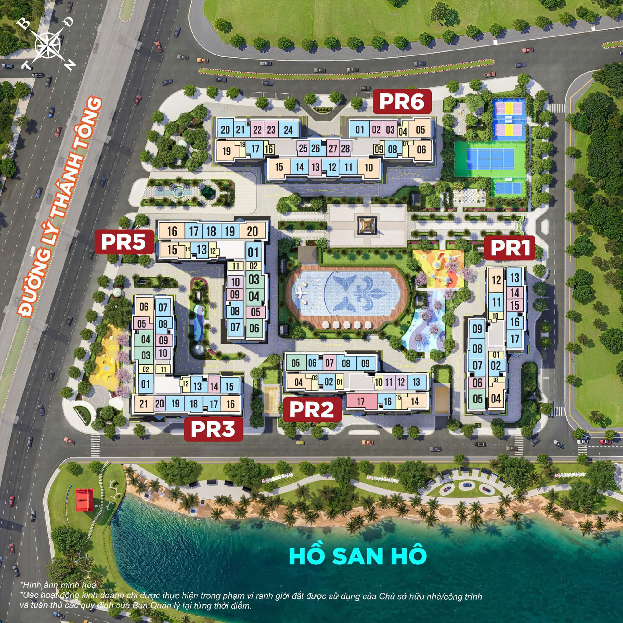 Mặt bằng phân khu The Paris Vinhomes Ocean Park mat-bang-phan-khu-the-paris-vinhomes-ocean-park