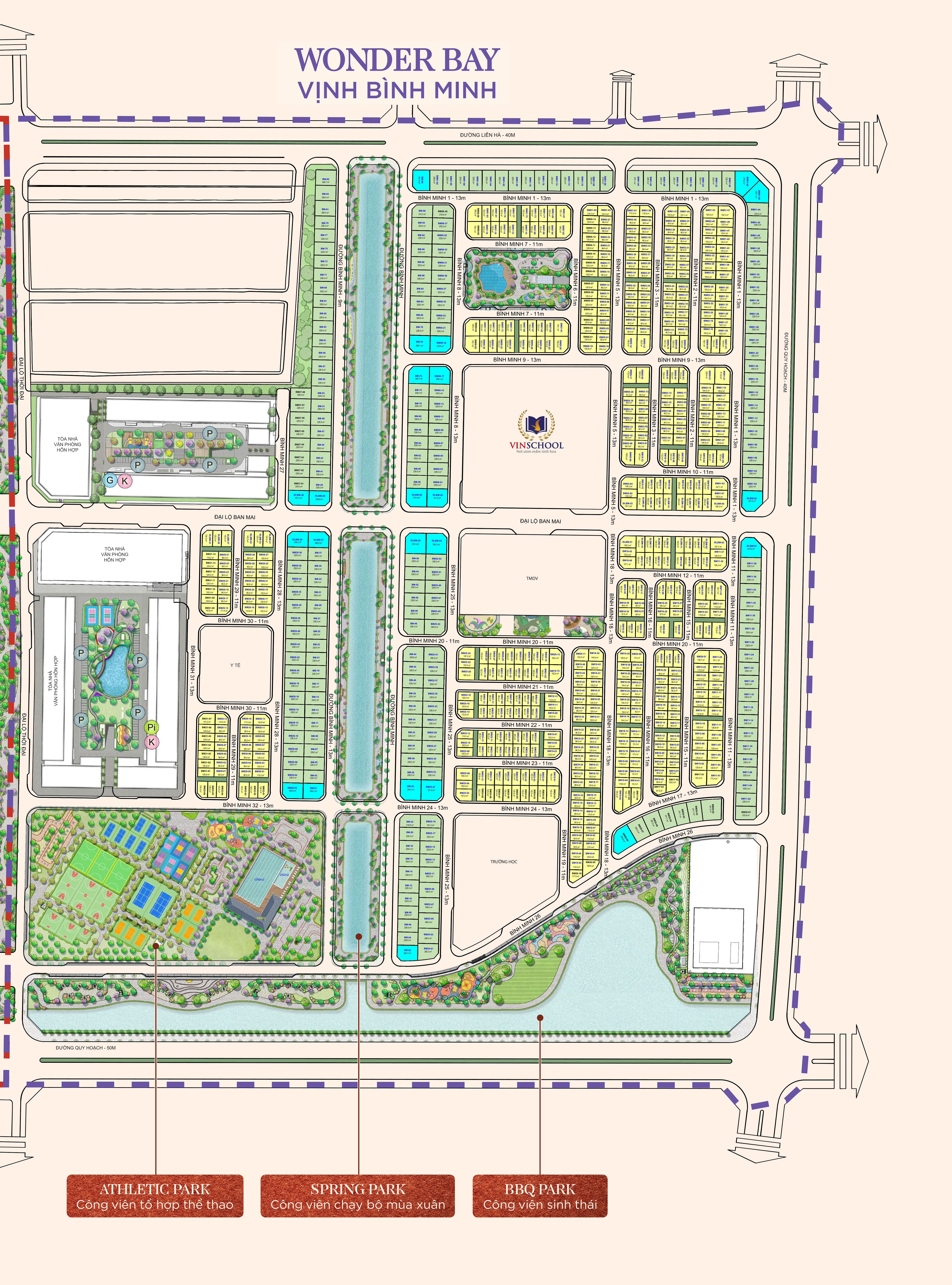 Mặt bằng phân khu Bình Minh Vinhomes Wonder City mat-bang-phan-khu-binh-minh-vinhomes-wonder-city